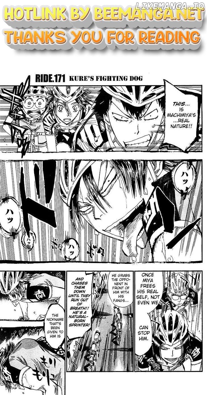 Yowamushi Pedal Chapter 171 - page 1