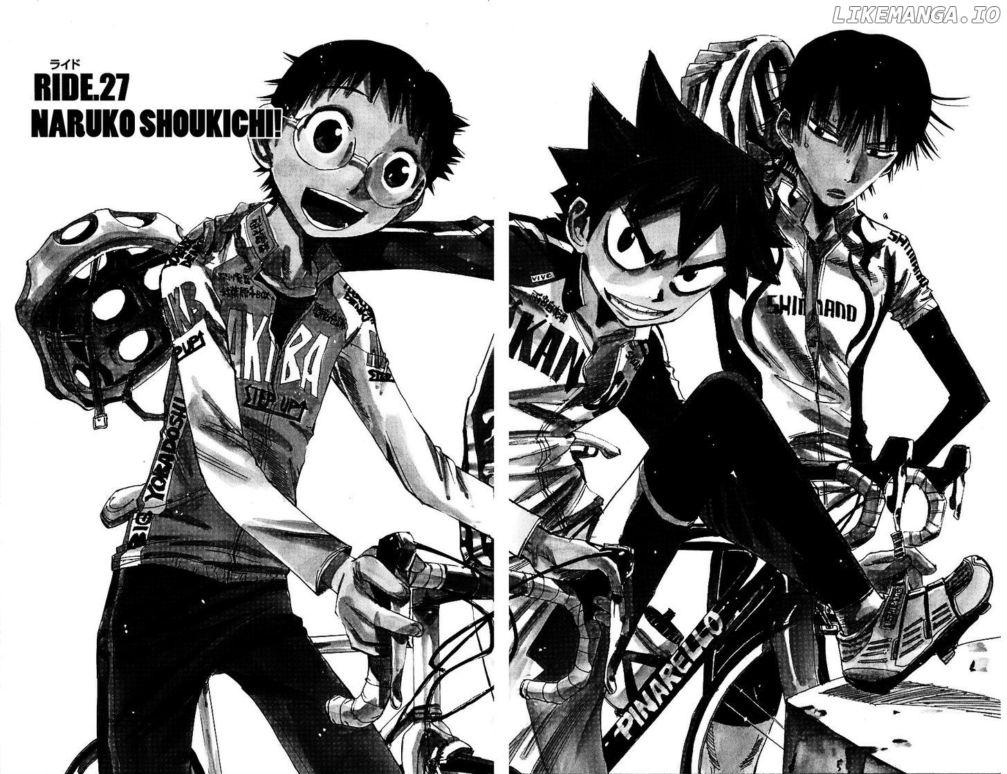 Yowamushi Pedal Chapter 27 - page 2