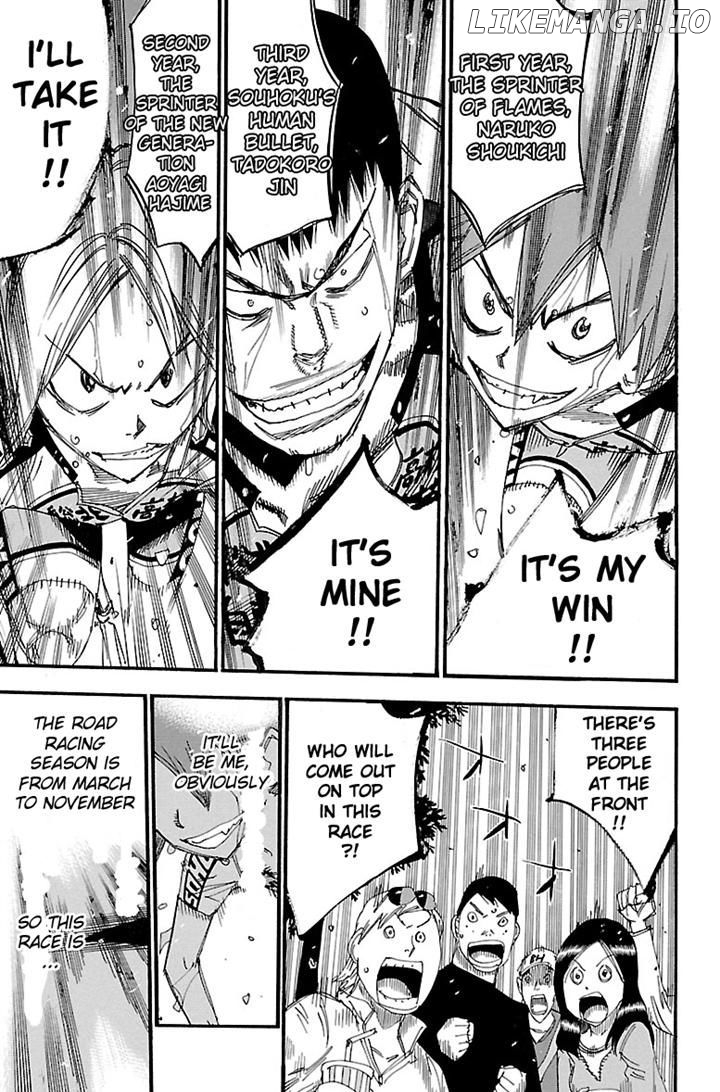 Yowamushi Pedal Chapter 246 - page 4