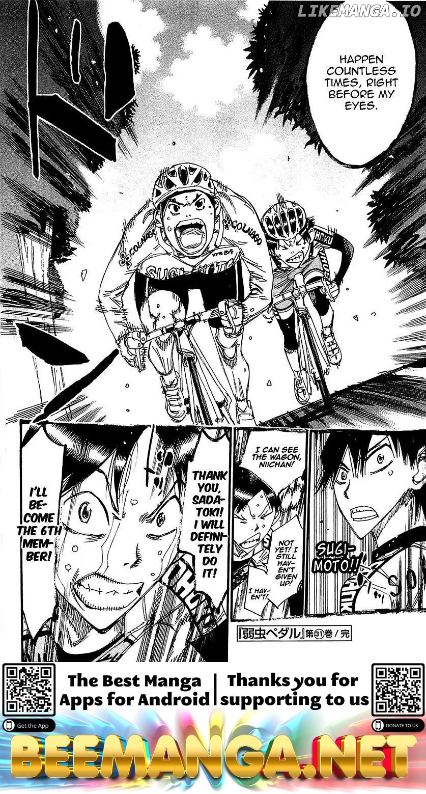 Yowamushi Pedal Chapter 269 - page 18