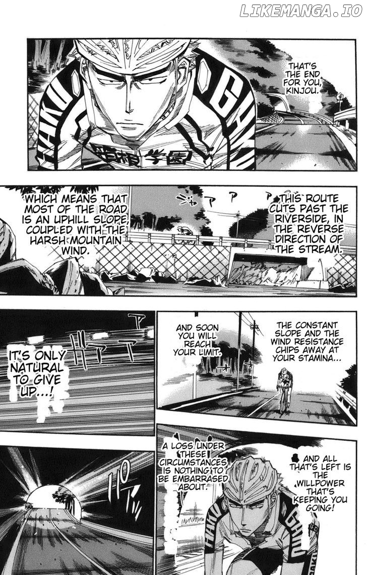 Yowamushi Pedal Chapter 68 - page 8