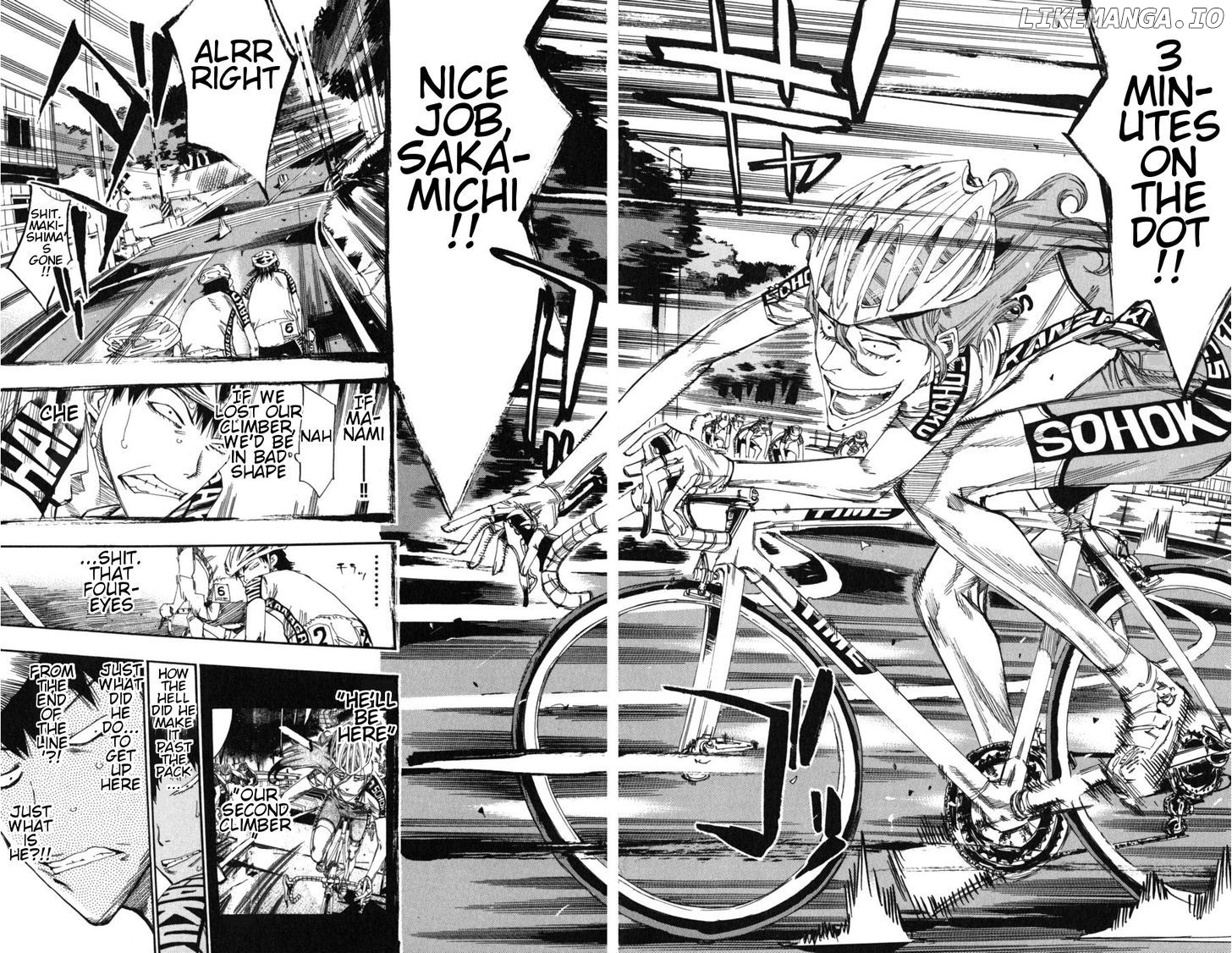 Yowamushi Pedal Chapter 96 - page 8