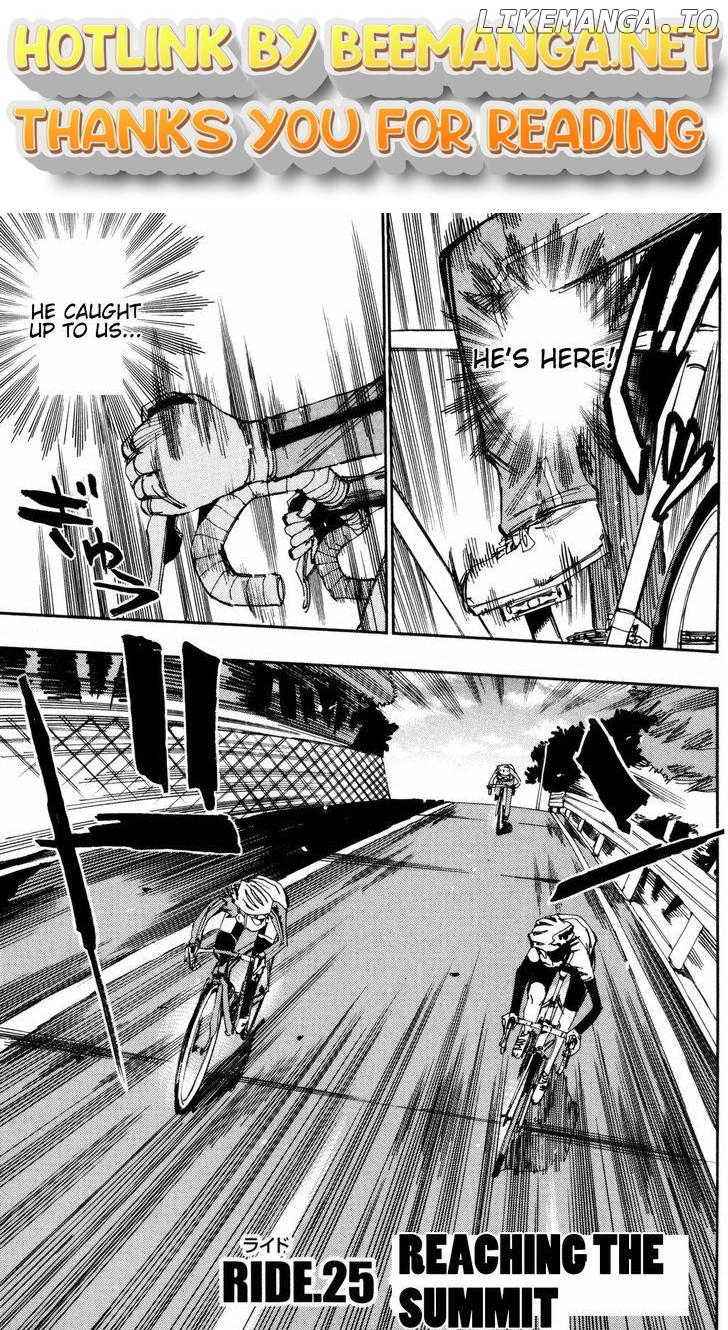 Yowamushi Pedal Chapter 25 - page 1