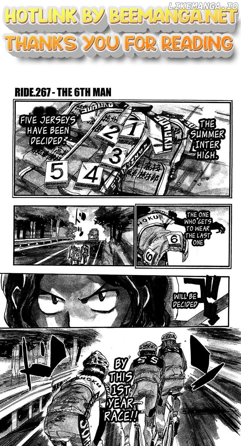 Yowamushi Pedal Chapter 267 - page 1