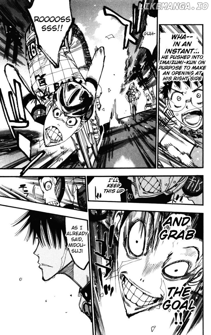 Yowamushi Pedal Chapter 209 - page 14