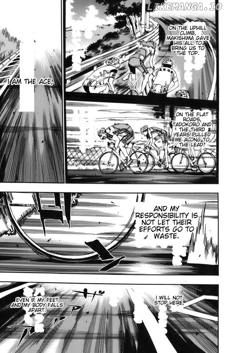 Yowamushi Pedal Chapter 69 - page 3