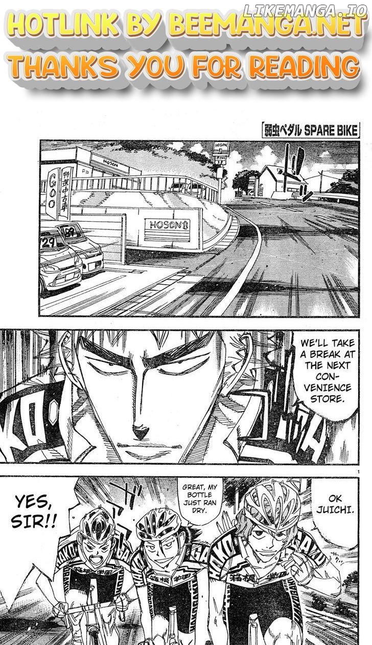 Yowamushi Pedal Chapter 172.5 - page 1