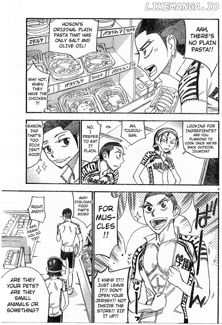Yowamushi Pedal Chapter 172.5 - page 4