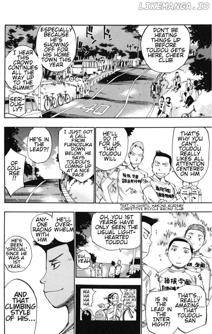 Yowamushi Pedal Chapter 97 - page 2