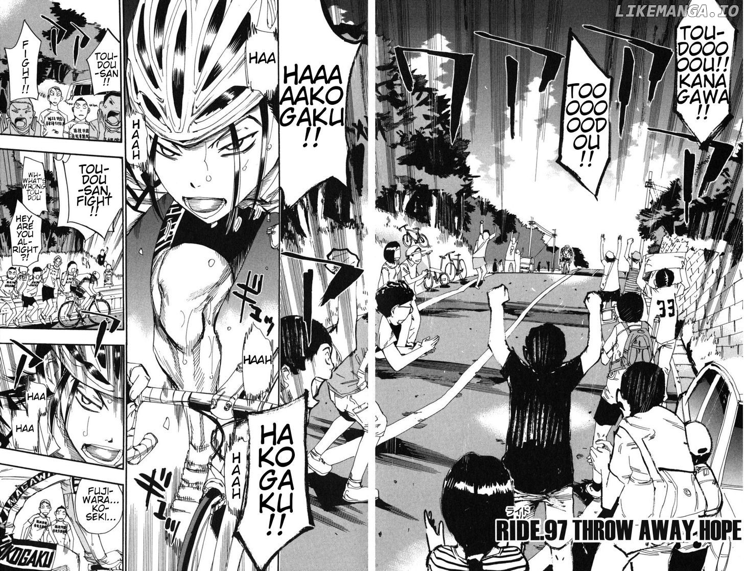 Yowamushi Pedal Chapter 97 - page 4