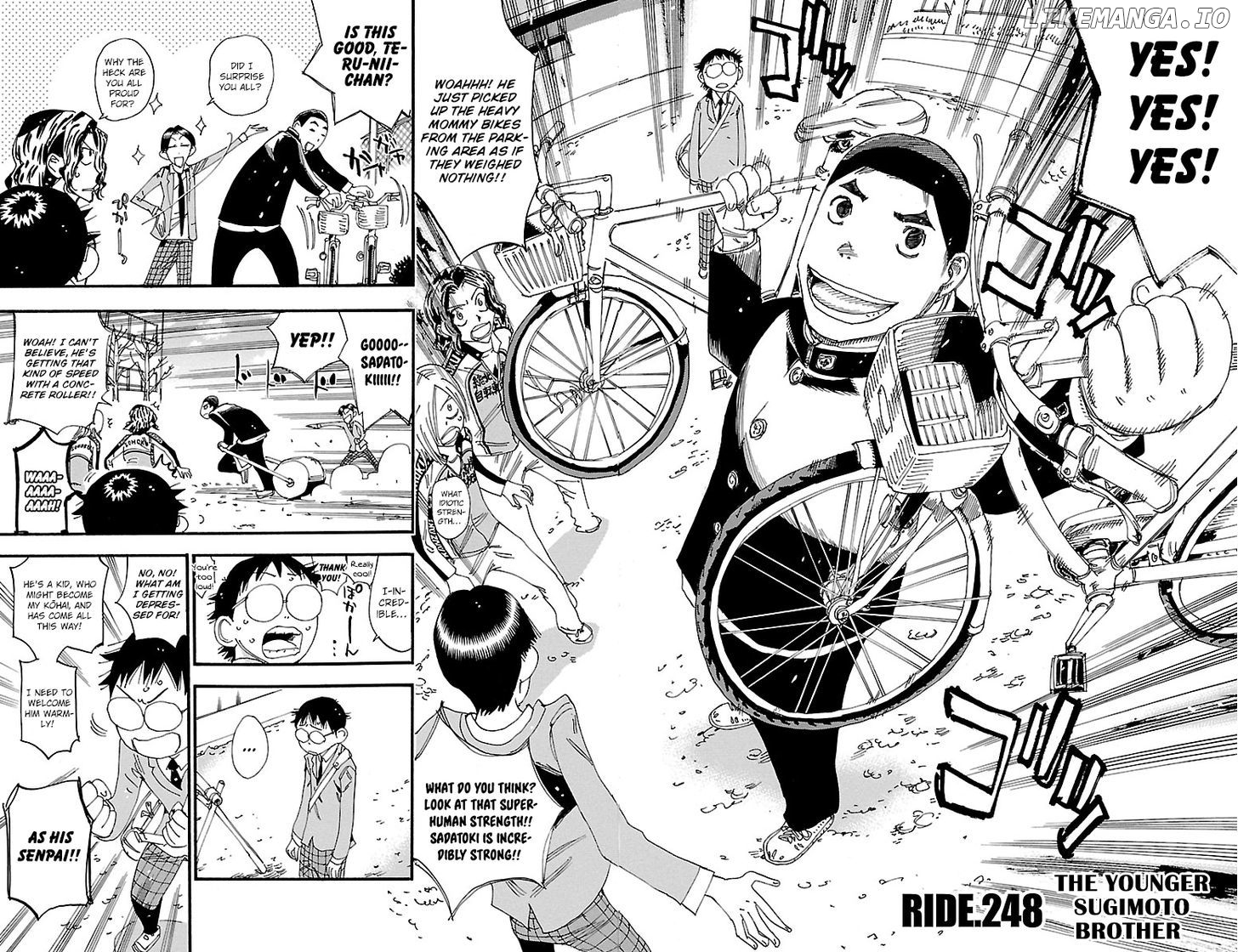 Yowamushi Pedal Chapter 248 - page 2
