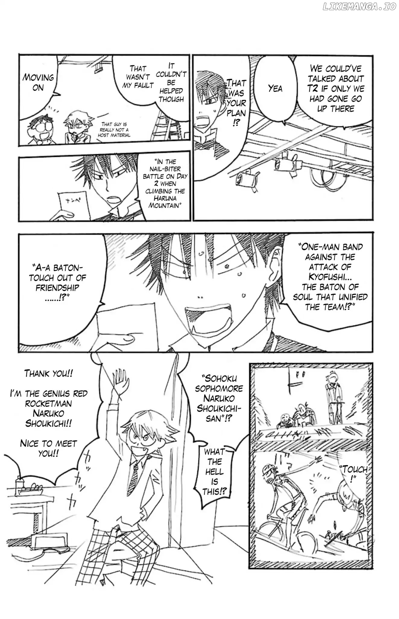 Yowamushi Pedal Chapter 54.5 - page 16