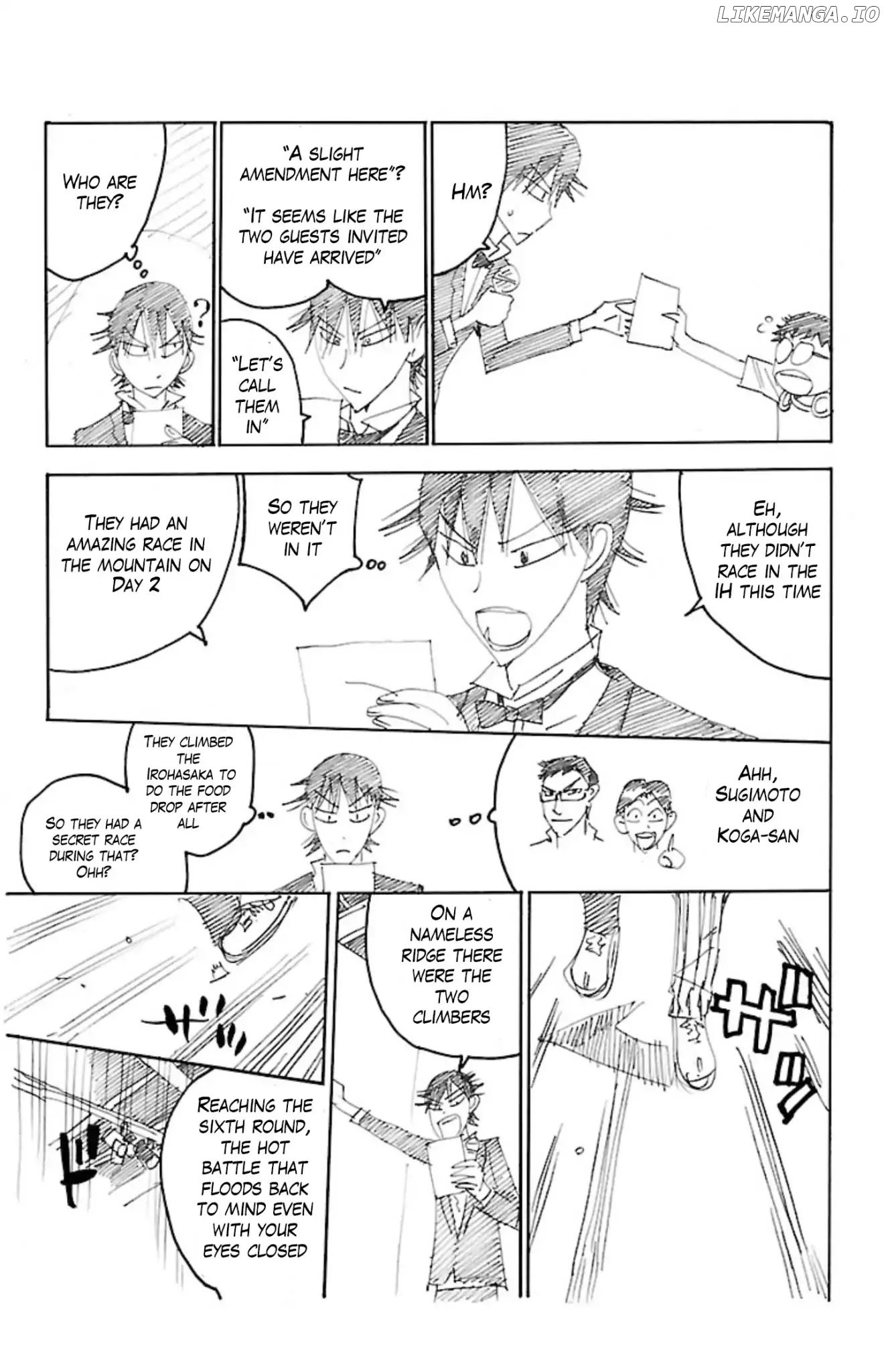 Yowamushi Pedal Chapter 54.5 - page 22