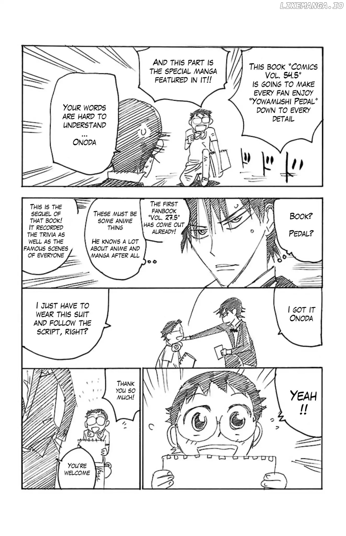 Yowamushi Pedal Chapter 54.5 - page 4