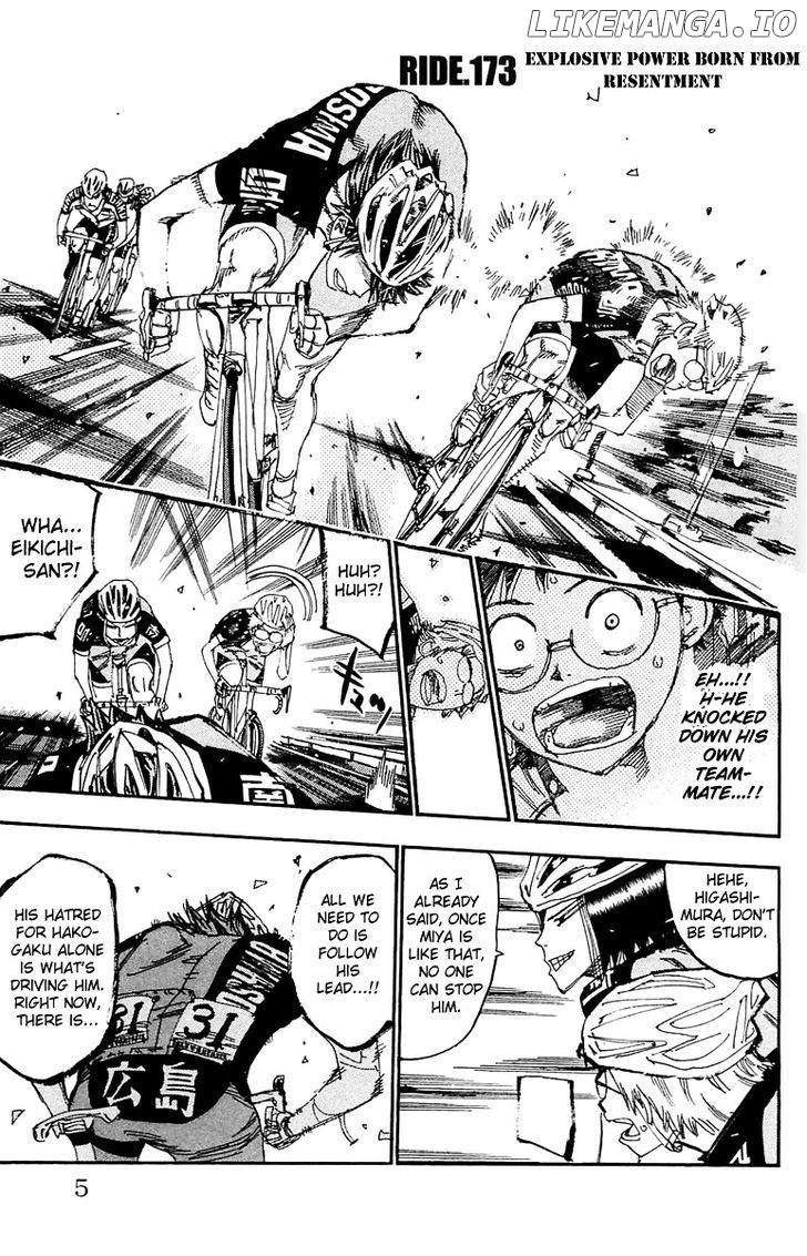 Yowamushi Pedal Chapter 173 - page 3