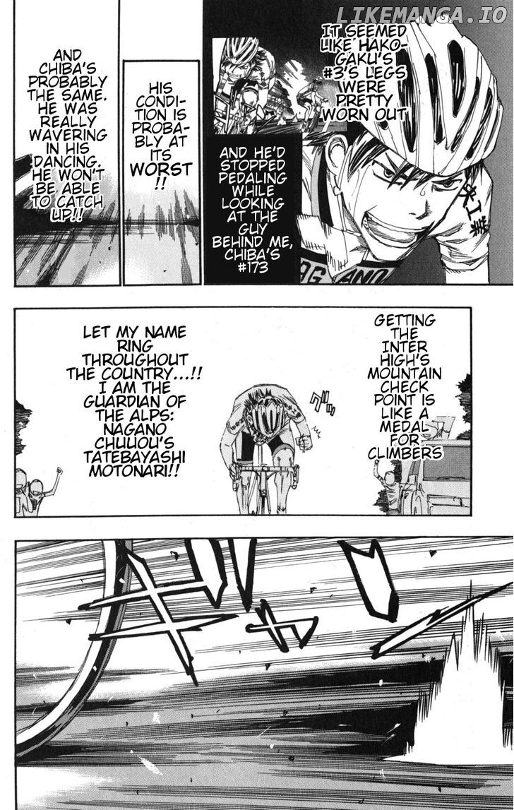 Yowamushi Pedal Chapter 98 - page 4
