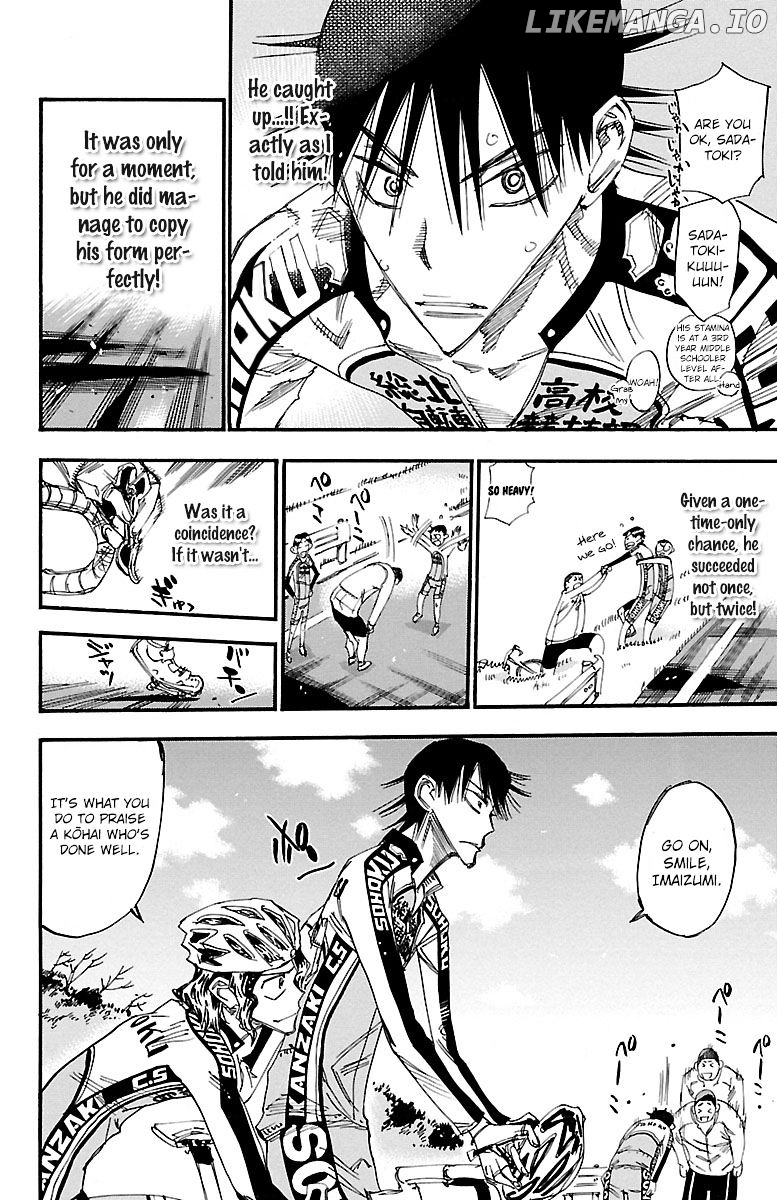 Yowamushi Pedal Chapter 249 - page 16