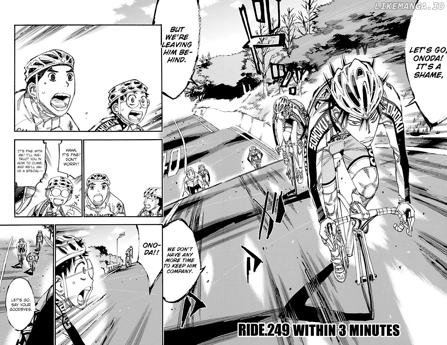 Yowamushi Pedal Chapter 249 - page 4