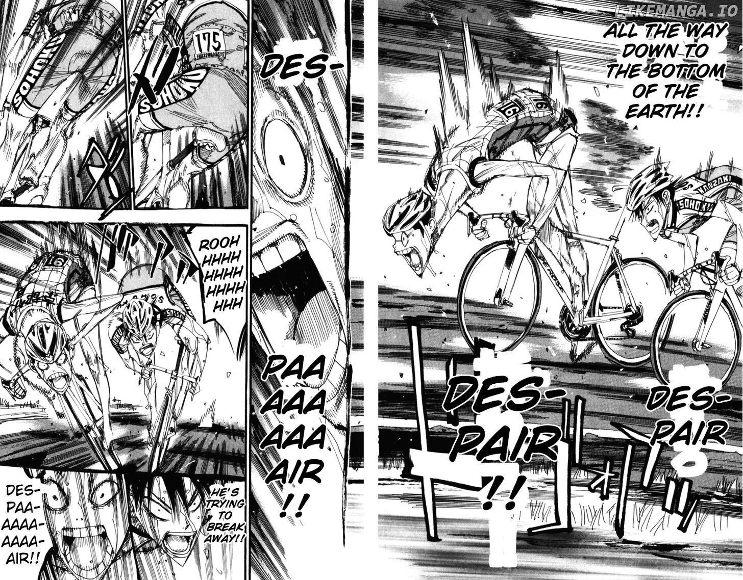 Yowamushi Pedal Chapter 211 - page 10