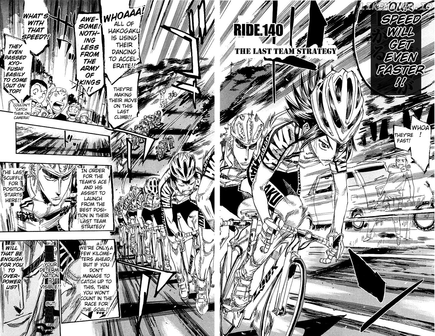 Yowamushi Pedal Chapter 140 - page 2