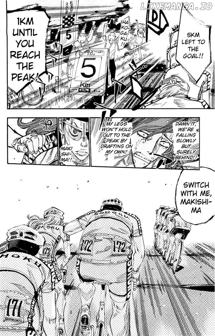 Yowamushi Pedal Chapter 140 - page 7