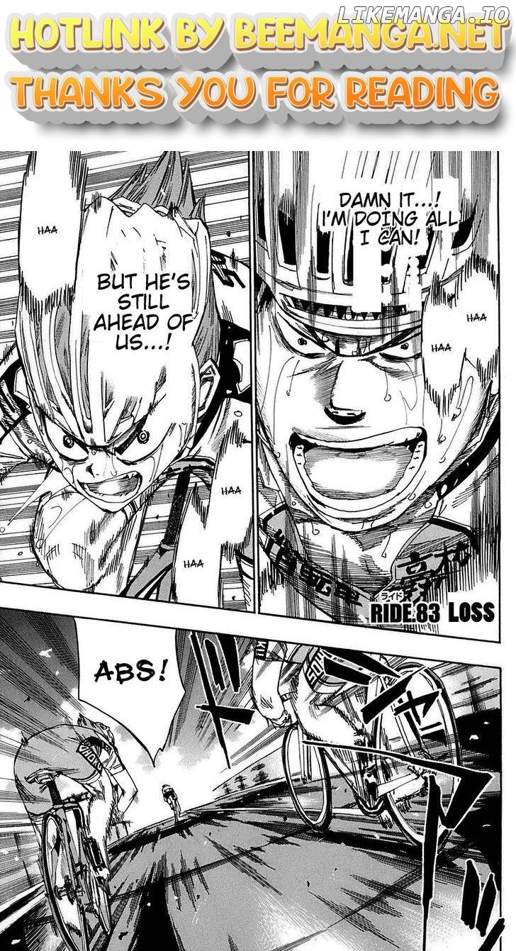 Yowamushi Pedal Chapter 83 - page 1