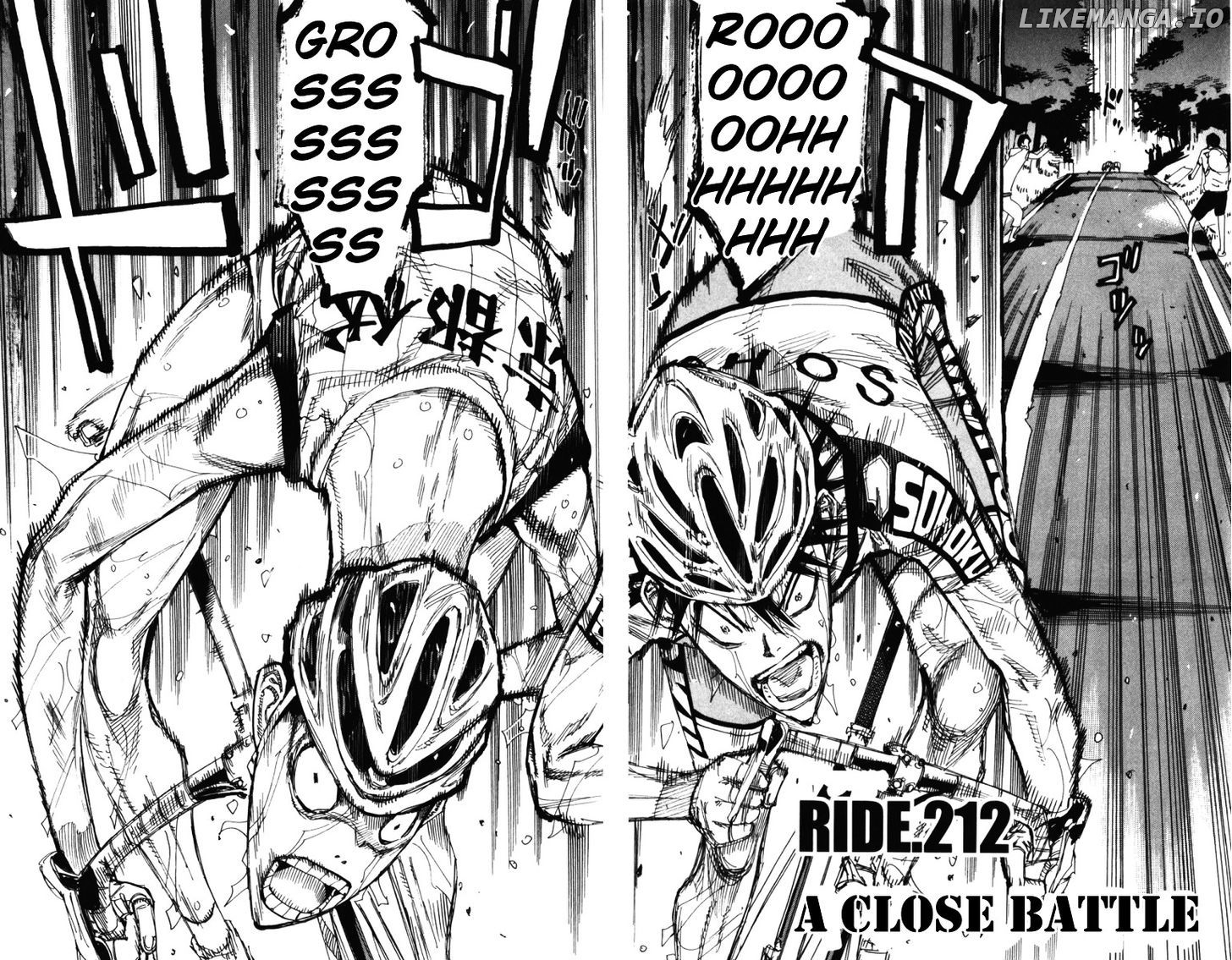 Yowamushi Pedal Chapter 212 - page 4