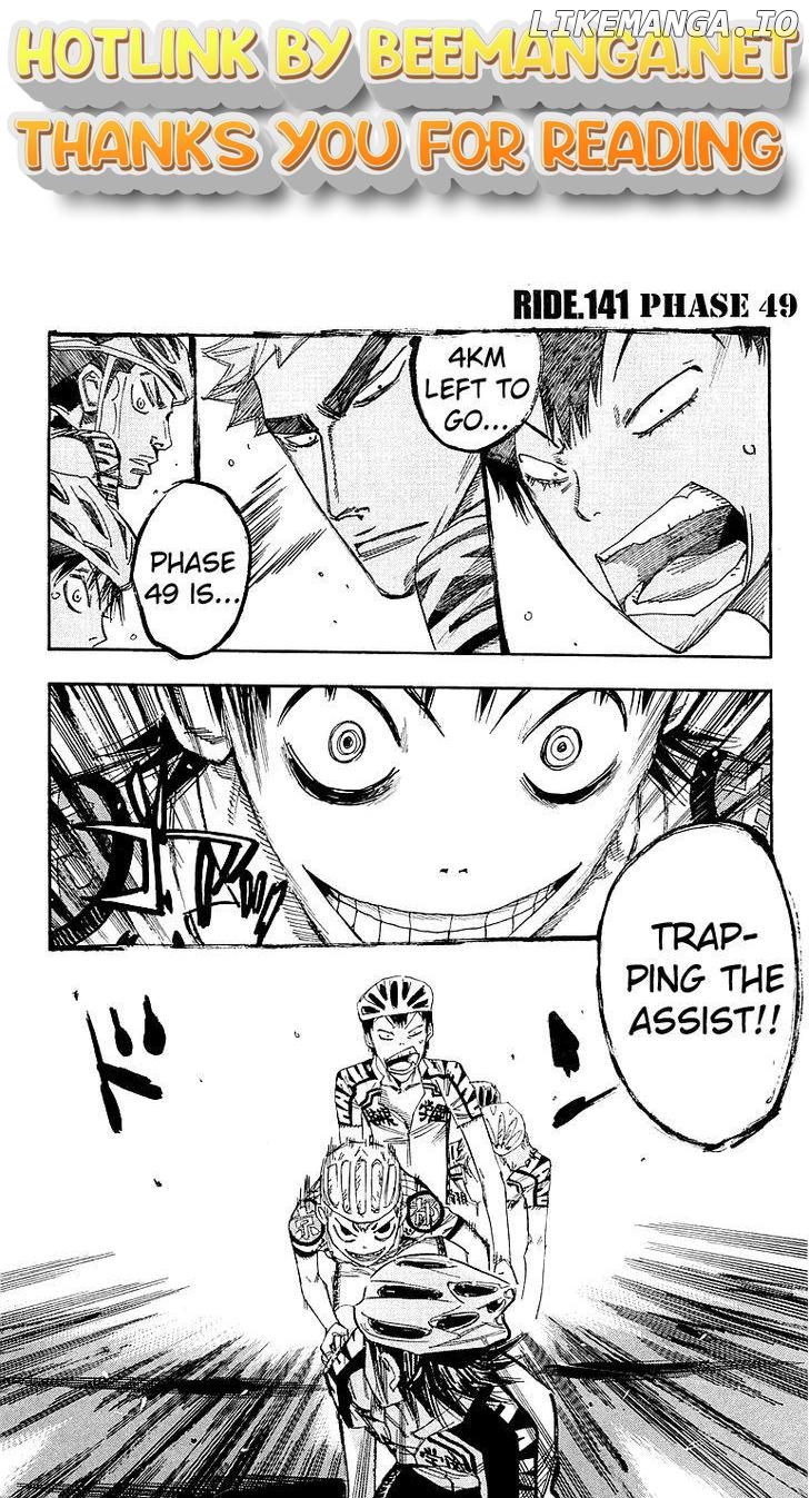 Yowamushi Pedal Chapter 141 - page 1