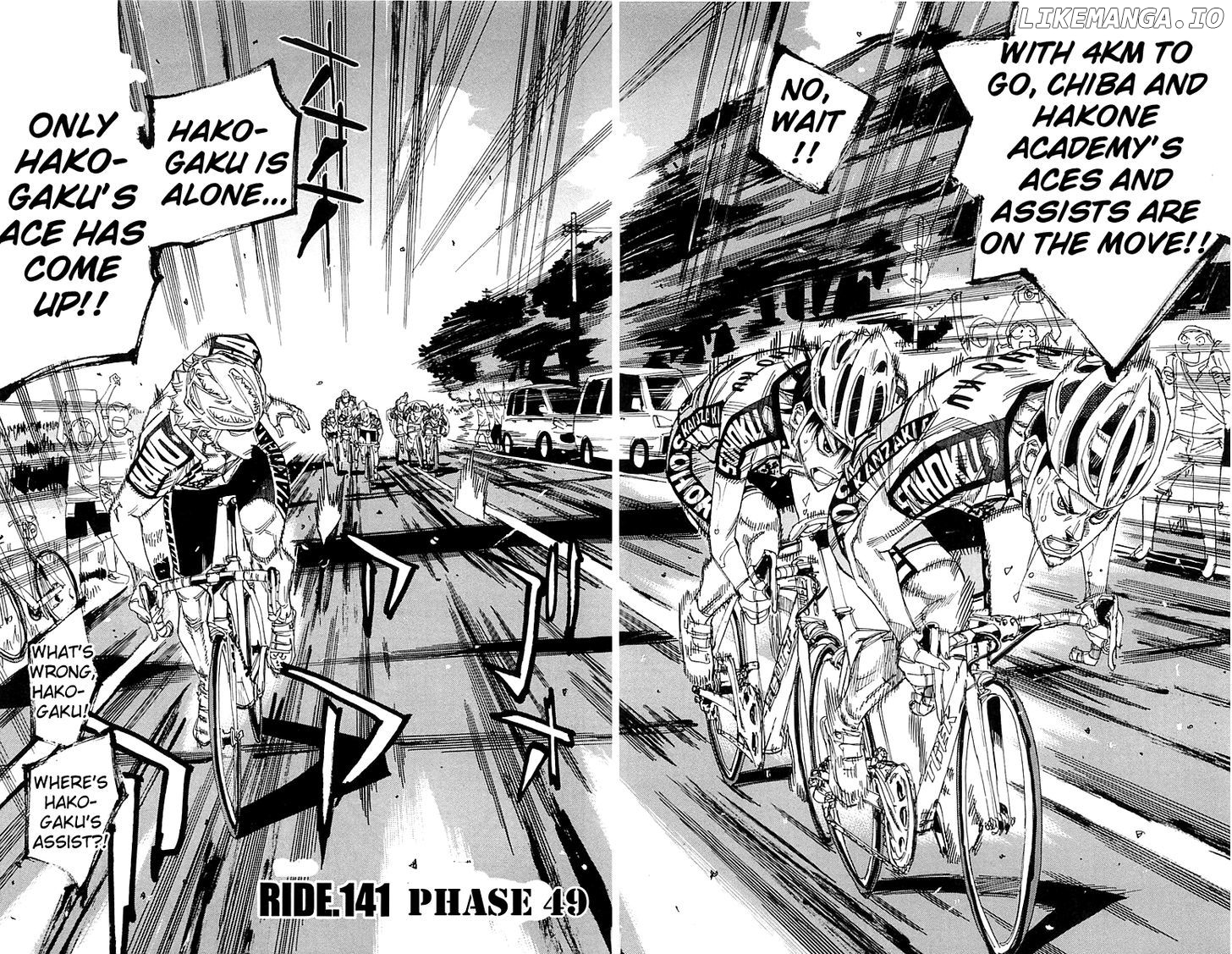 Yowamushi Pedal Chapter 141 - page 2