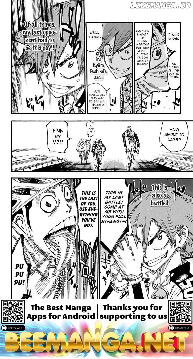 Yowamushi Pedal Chapter 251 - page 16