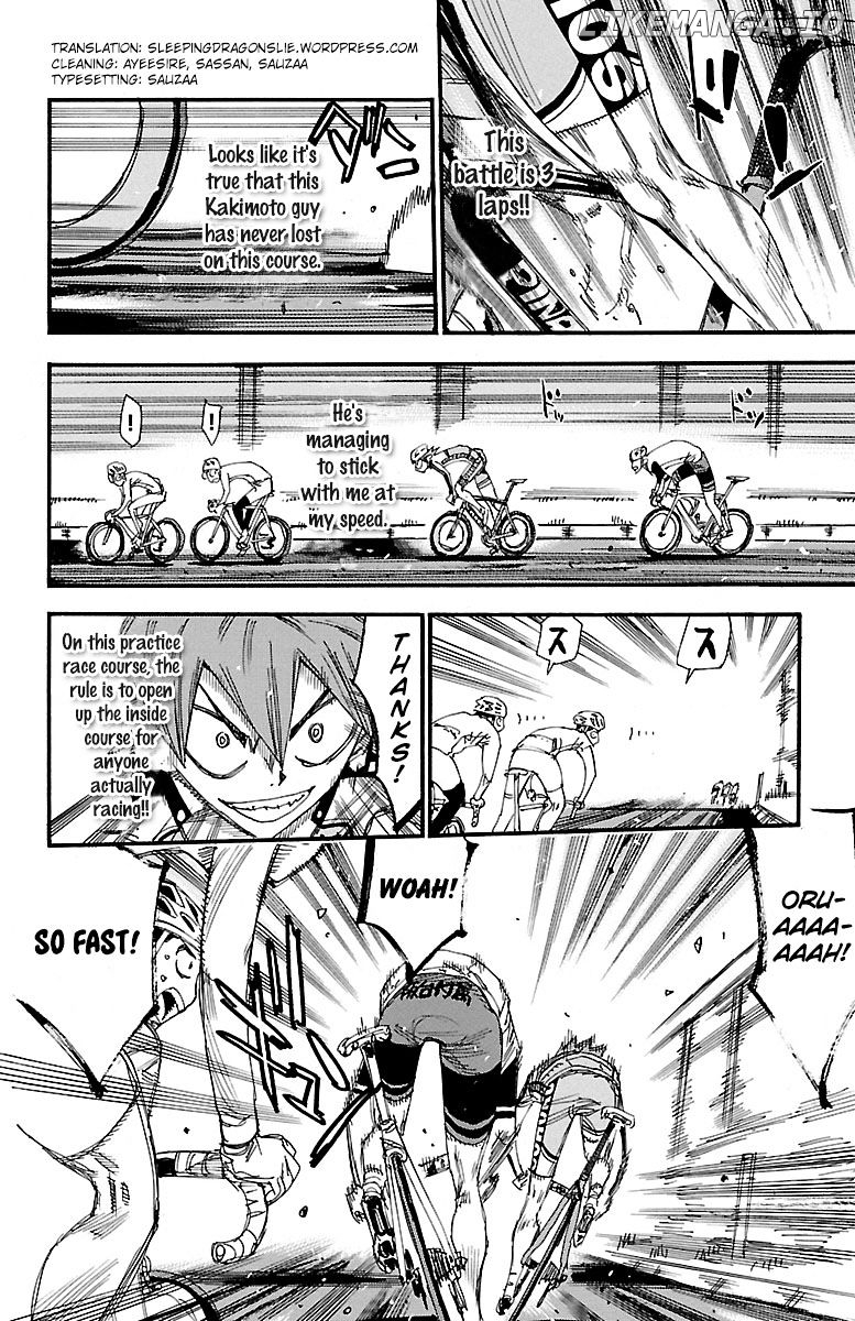 Yowamushi Pedal Chapter 251 - page 2