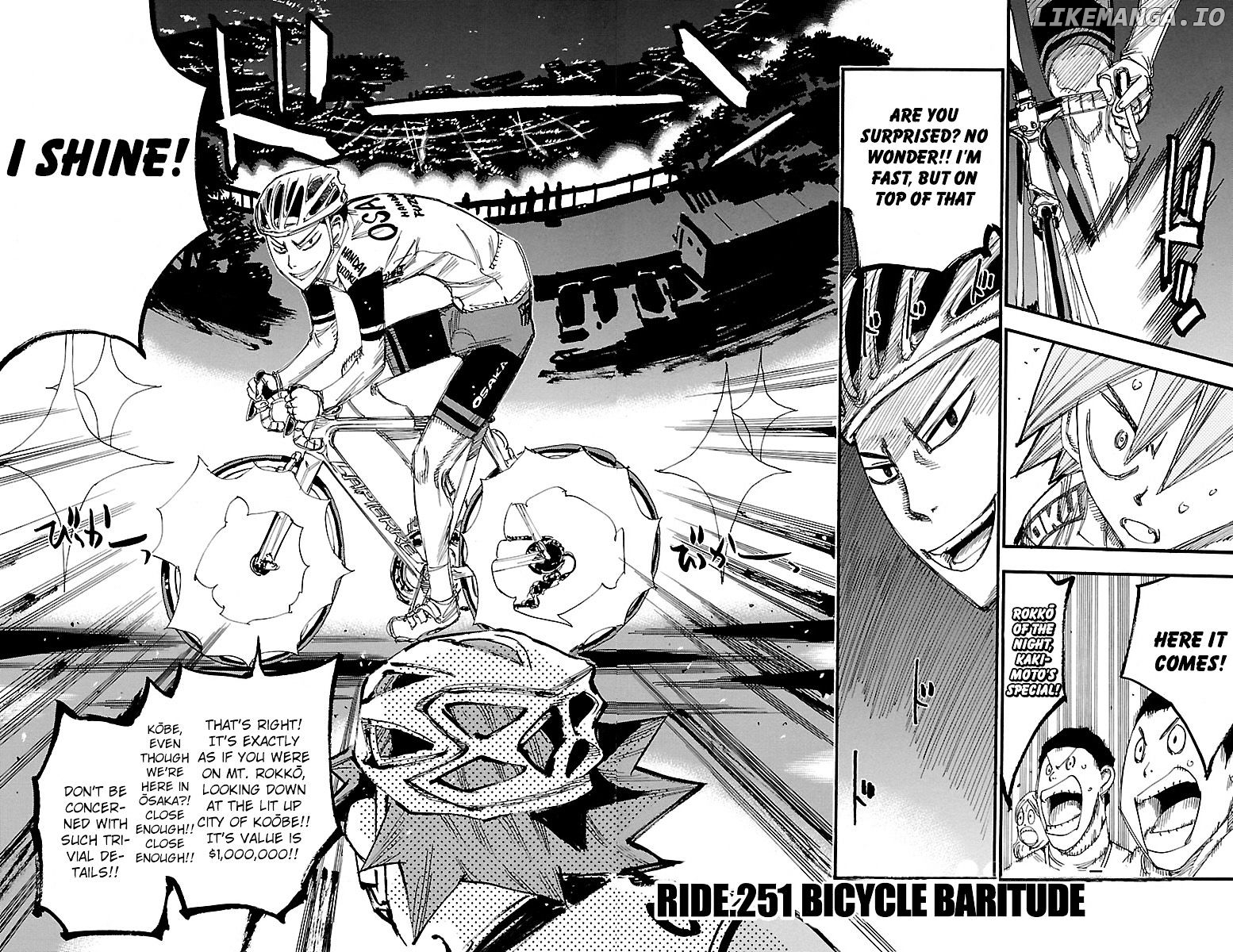 Yowamushi Pedal Chapter 251 - page 4