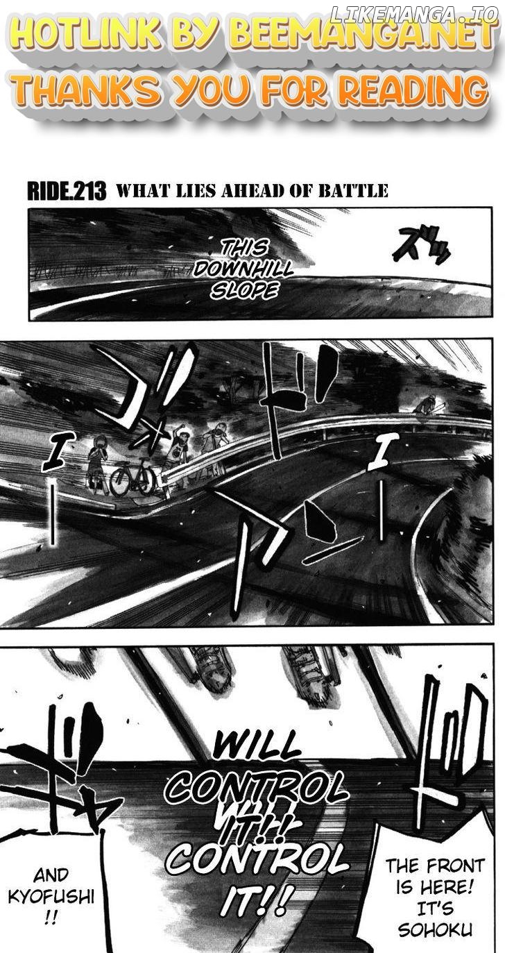 Yowamushi Pedal Chapter 213 - page 1