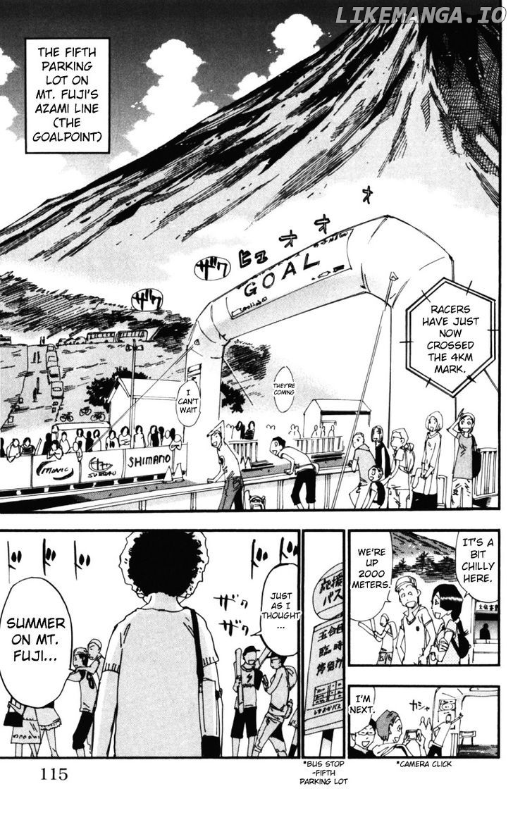 Yowamushi Pedal Chapter 213 - page 8