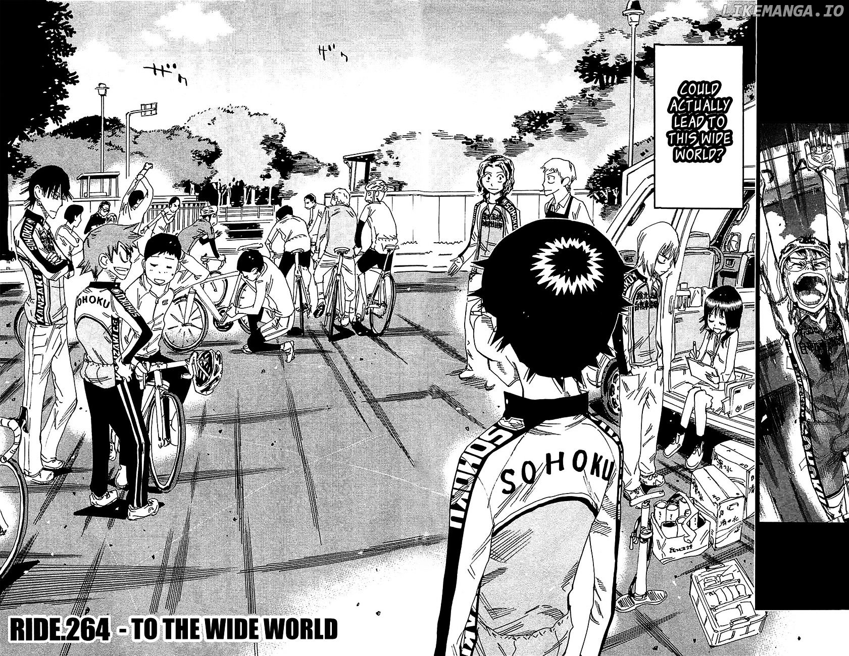 Yowamushi Pedal Chapter 264 - page 2