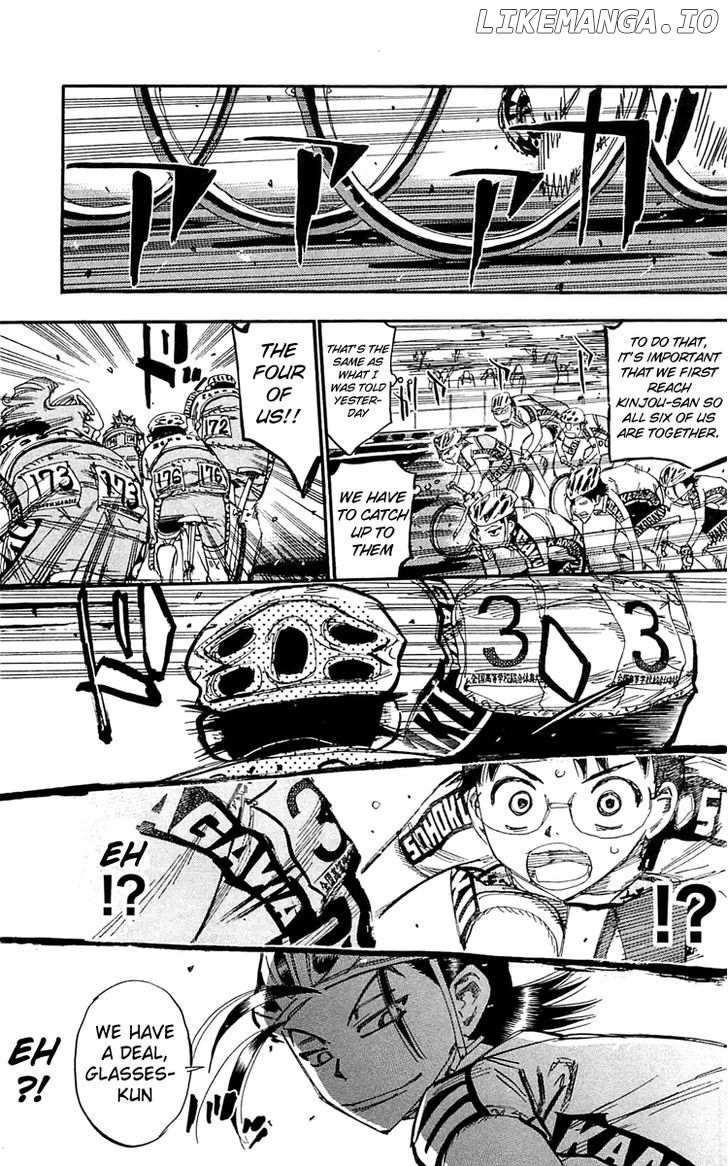 Yowamushi Pedal Chapter 161 - page 11