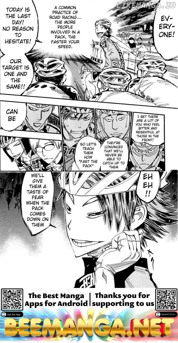 Yowamushi Pedal Chapter 161 - page 16