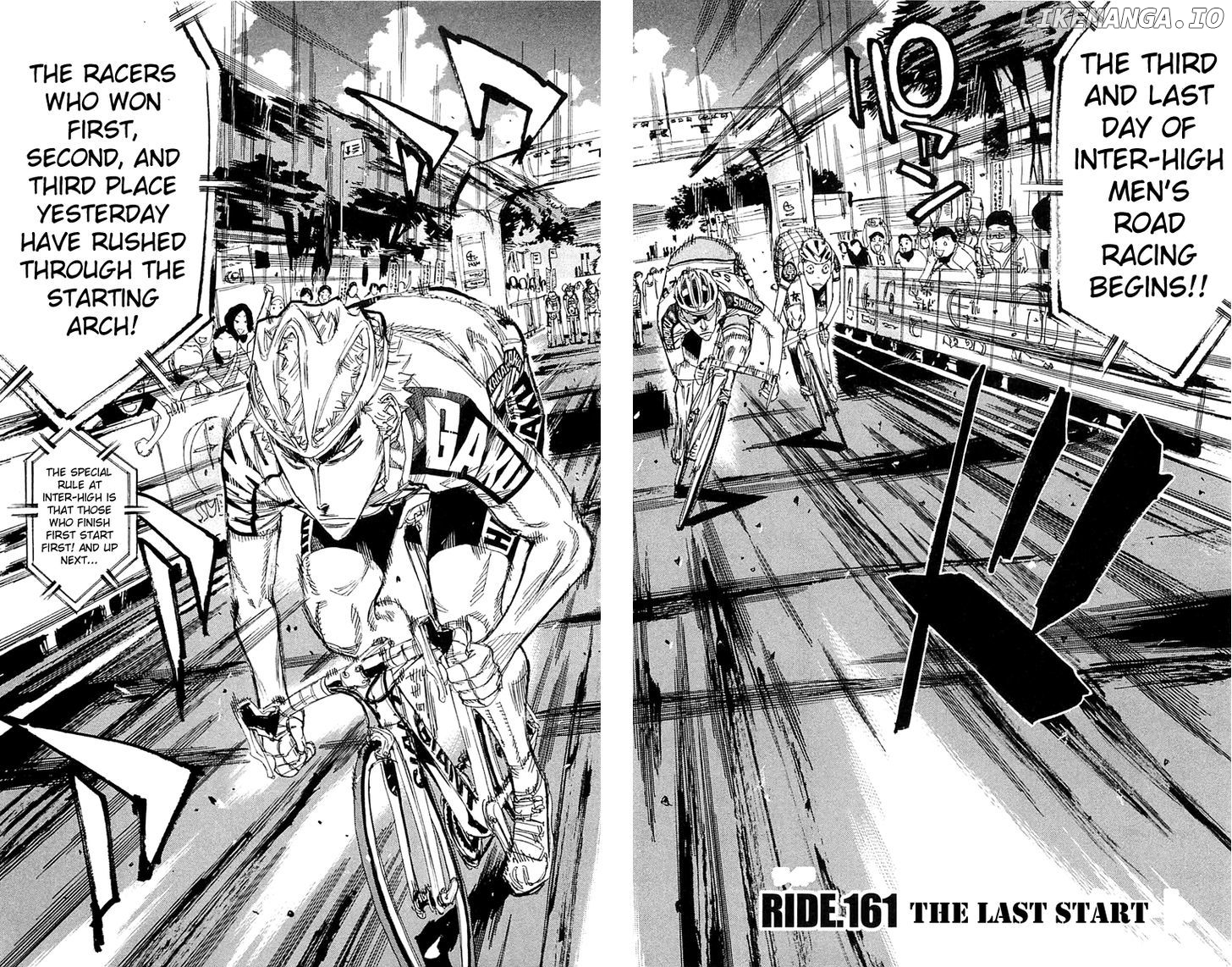 Yowamushi Pedal Chapter 161 - page 2