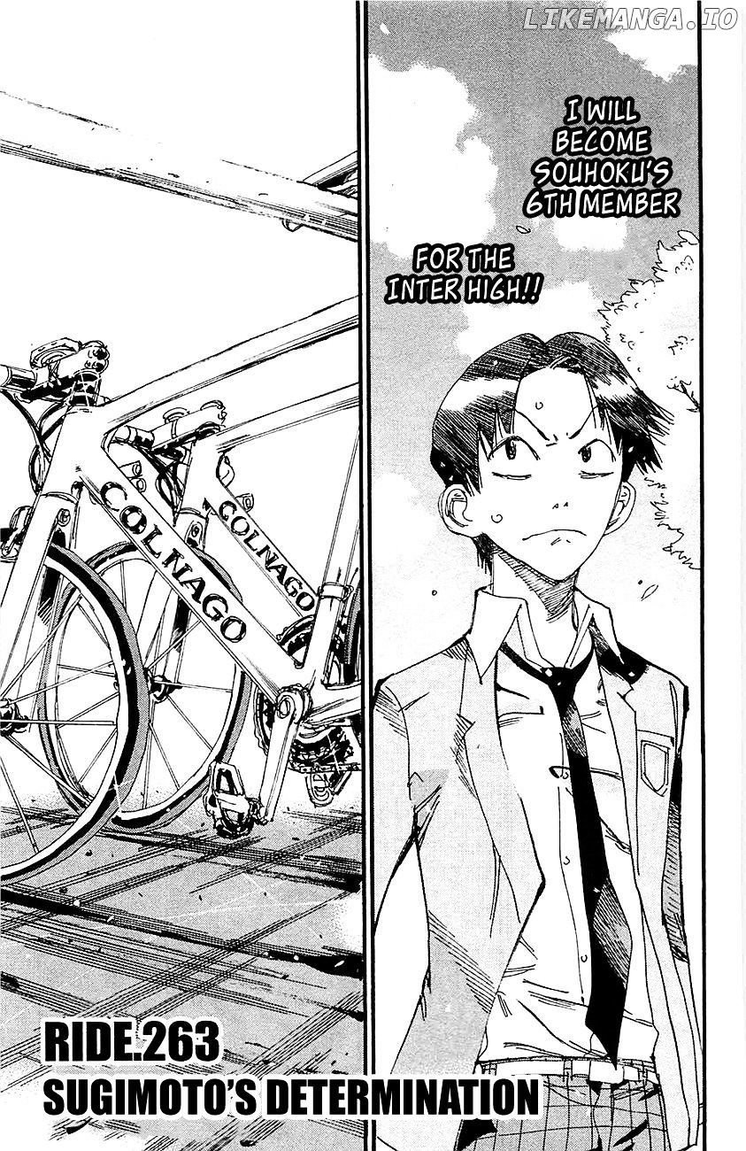 Yowamushi Pedal Chapter 263 - page 5