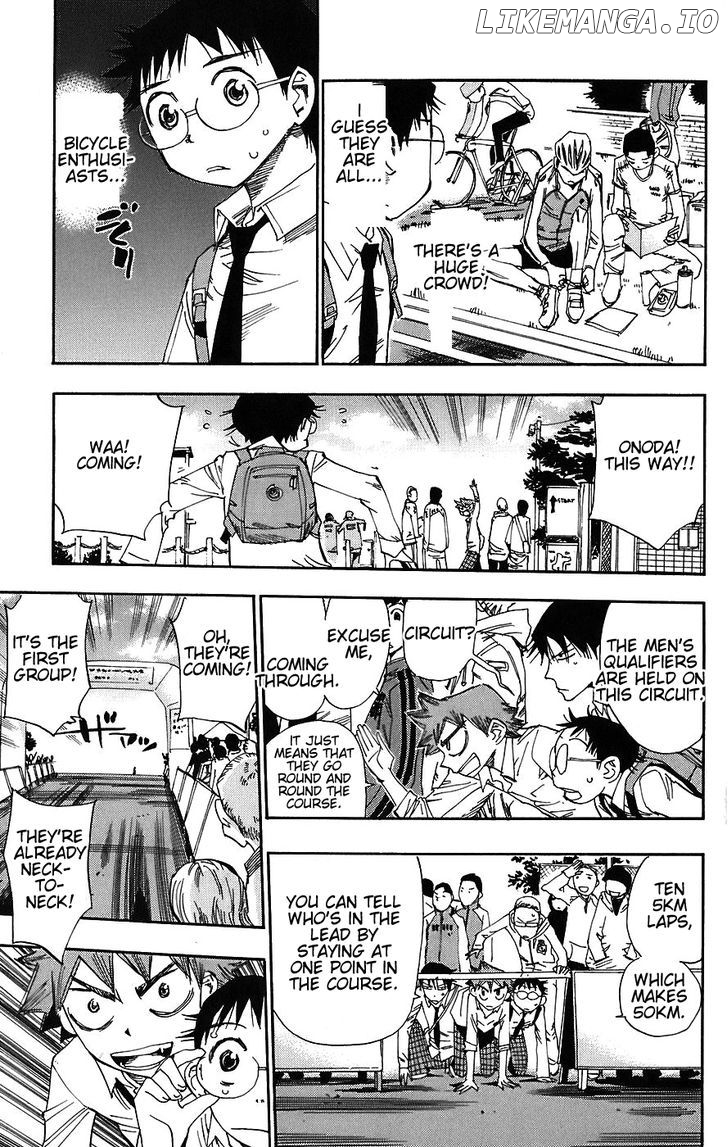 Yowamushi Pedal Chapter 38 - page 14