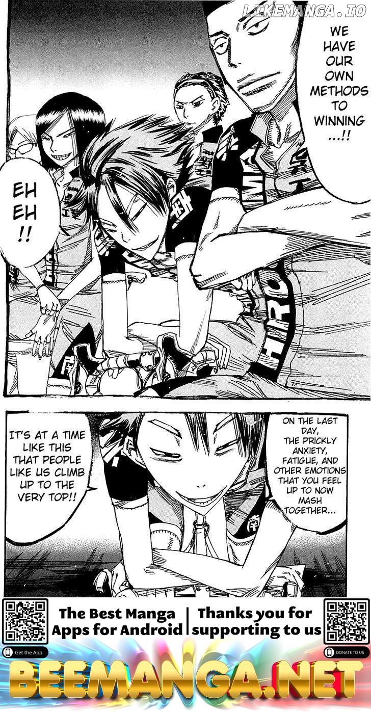 Yowamushi Pedal Chapter 159 - page 18
