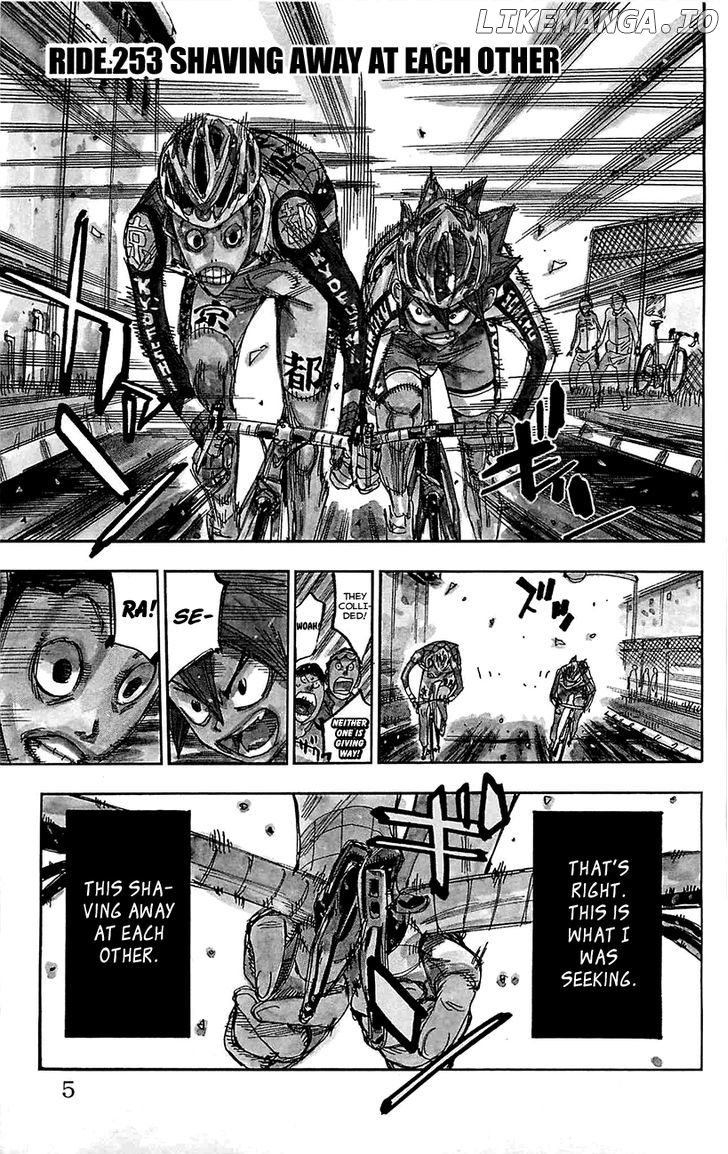 Yowamushi Pedal Chapter 253 - page 5