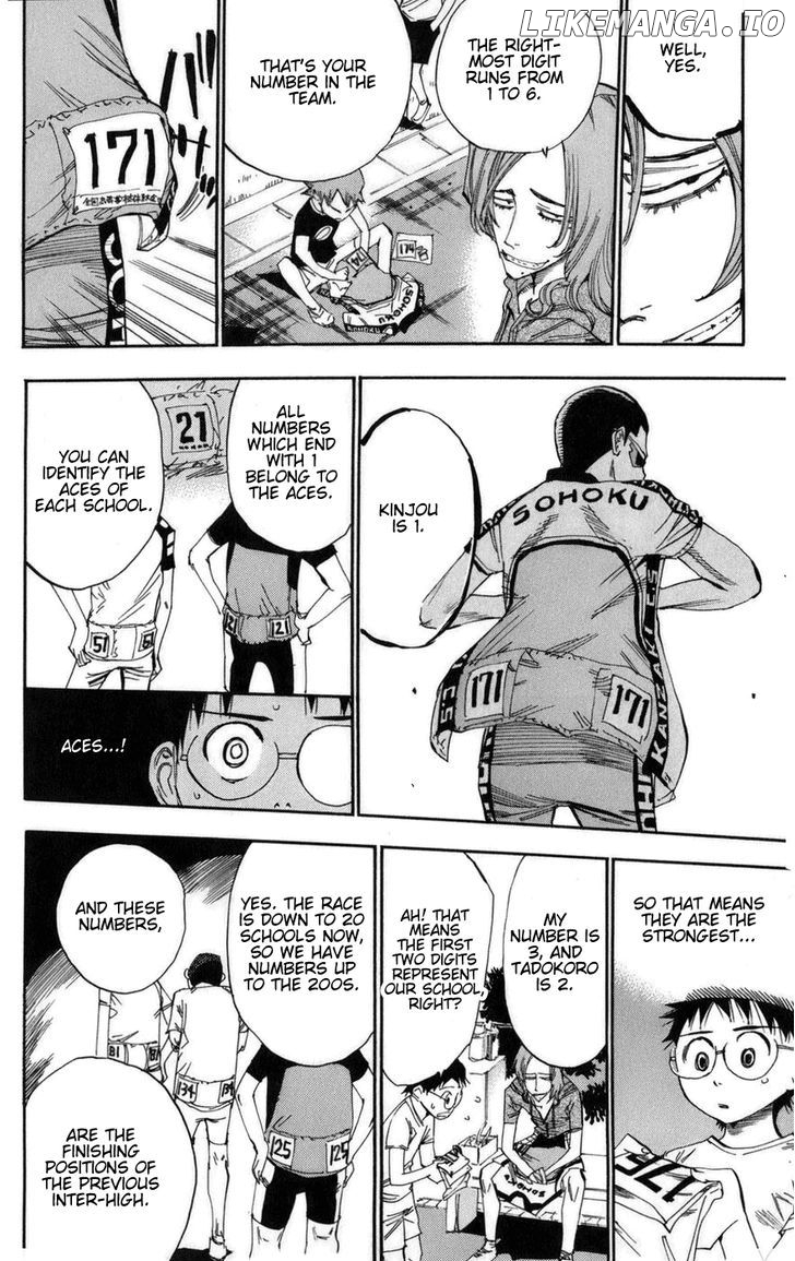 Yowamushi Pedal Chapter 71 - page 14
