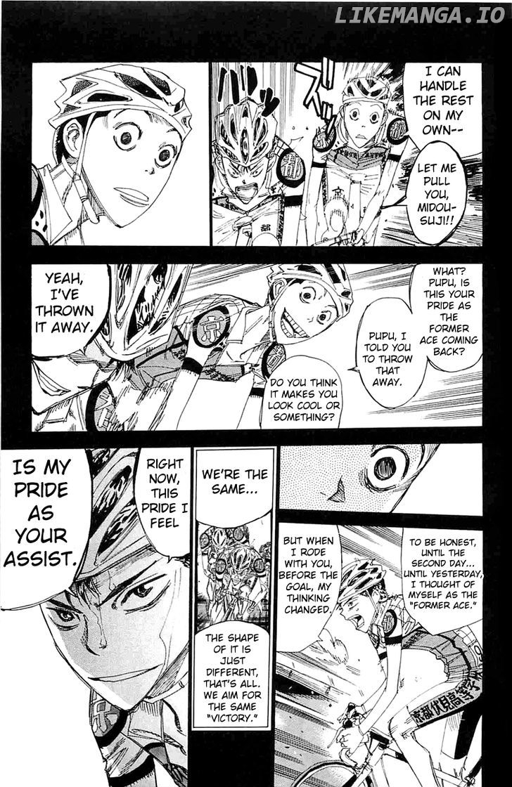 Yowamushi Pedal Chapter 199 - page 13