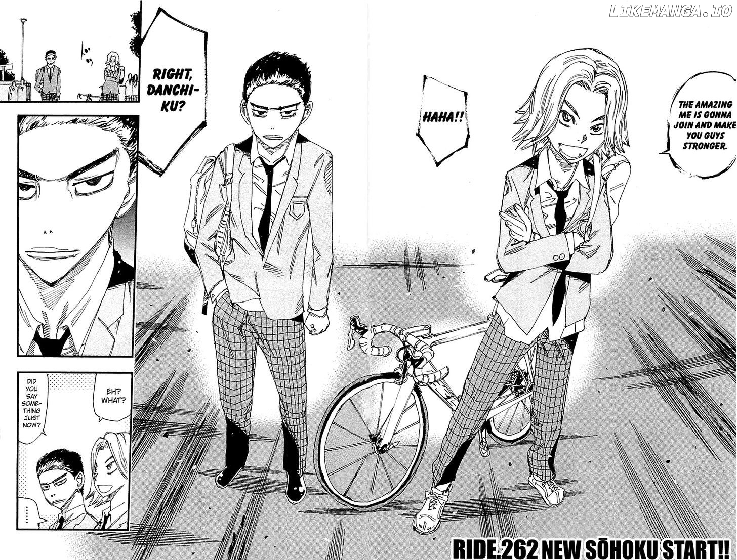 Yowamushi Pedal Chapter 262 - page 2