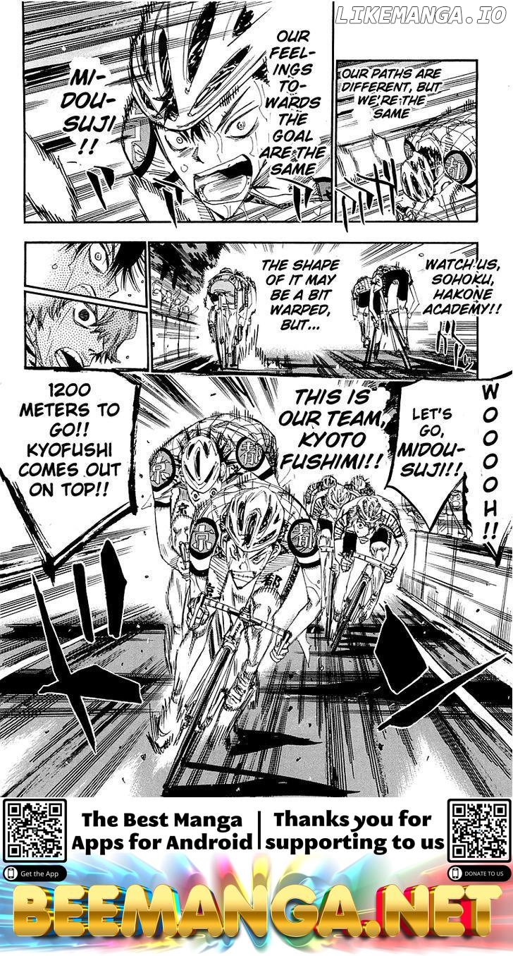 Yowamushi Pedal Chapter 145 - page 16
