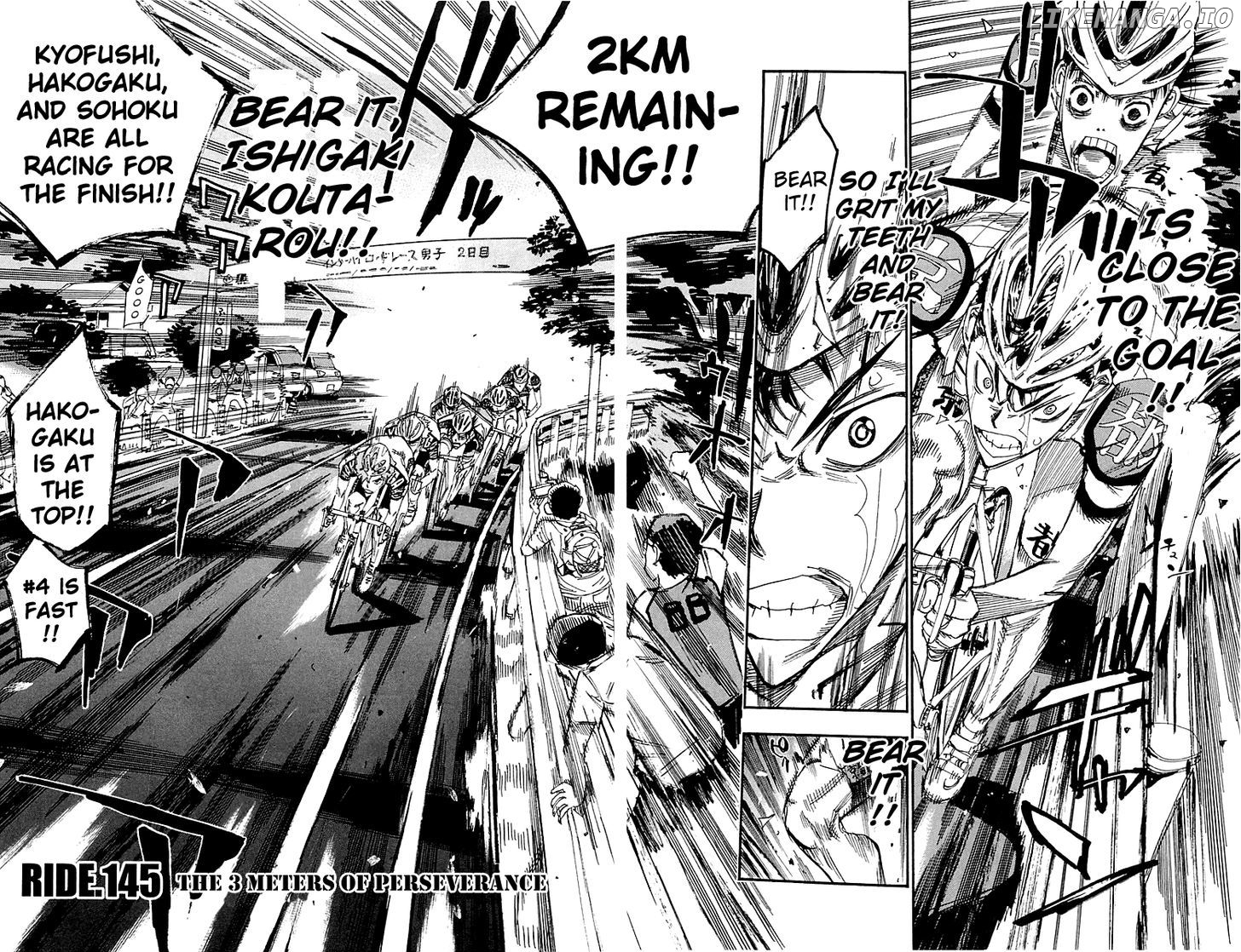 Yowamushi Pedal Chapter 145 - page 2