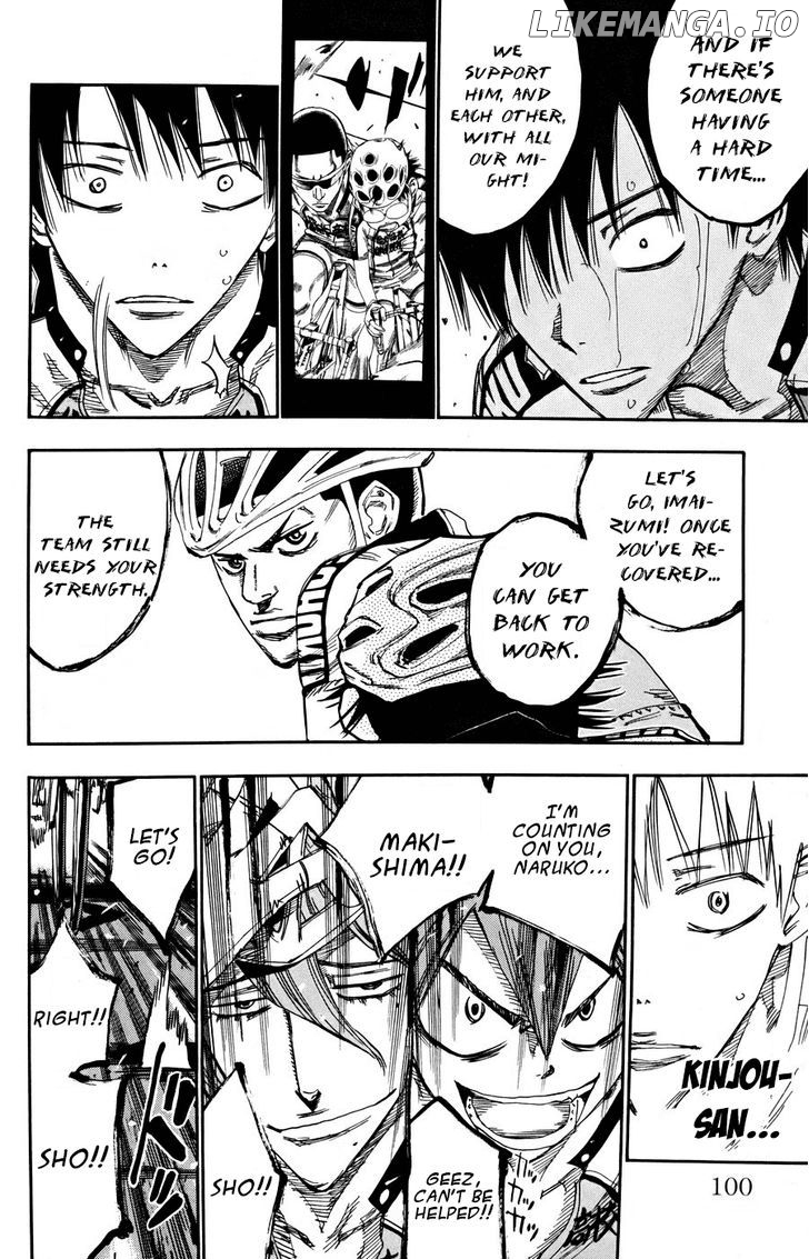 Yowamushi Pedal Chapter 124 - page 15