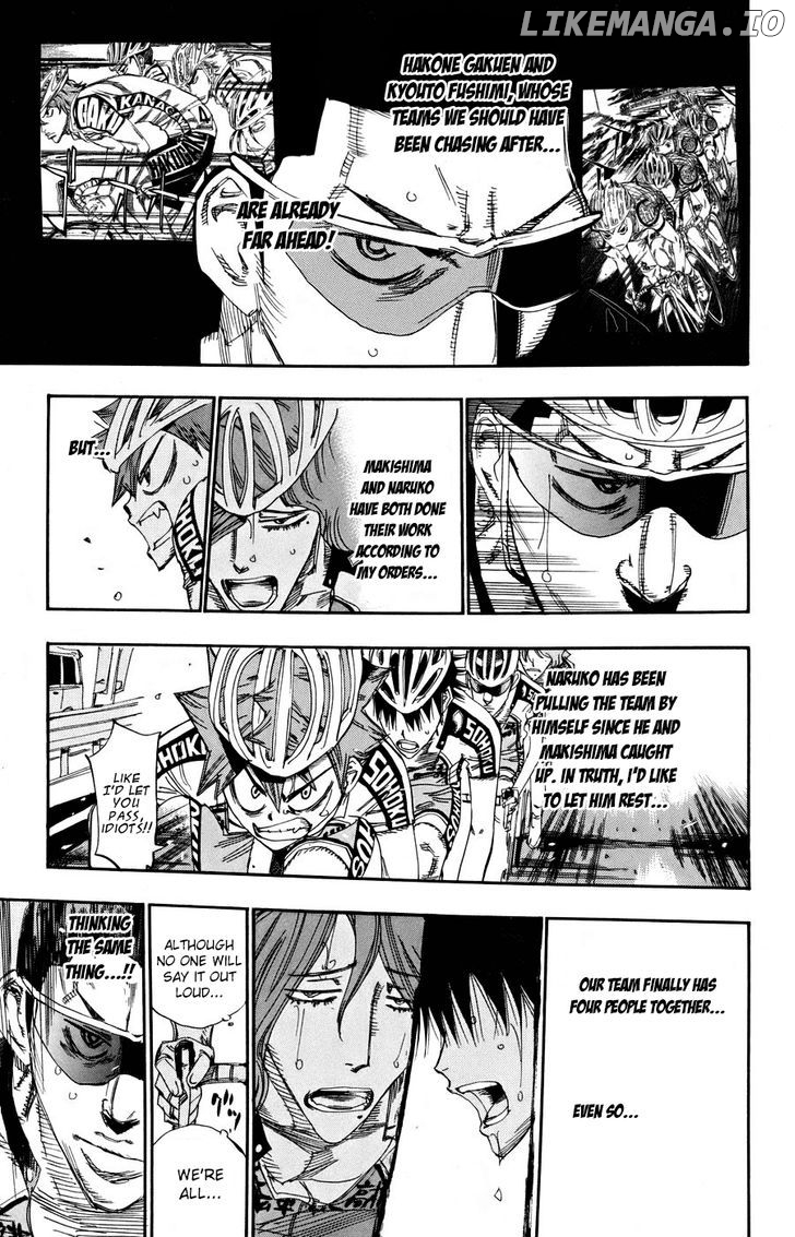 Yowamushi Pedal Chapter 124 - page 4