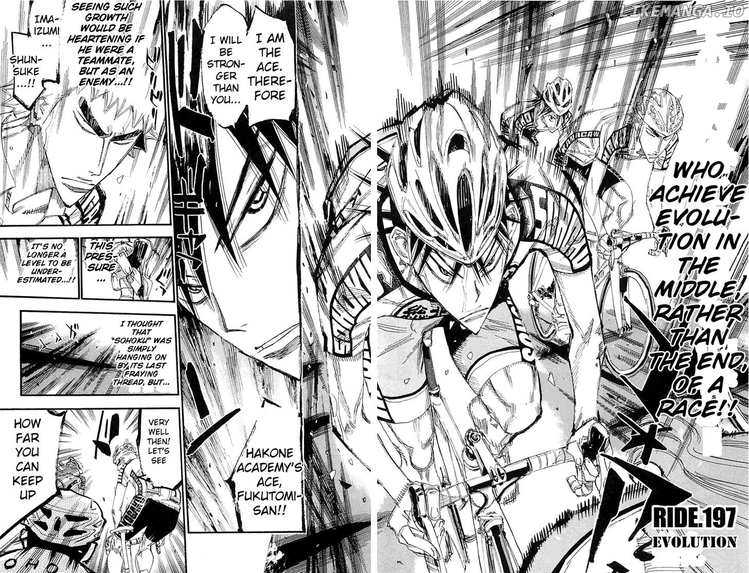 Yowamushi Pedal Chapter 197 - page 2